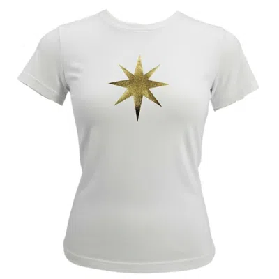 Madison Maison Evil Eye T-shirt In White