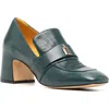 Madison Maison Heel Lock Loafer In Green