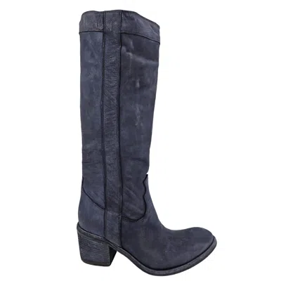 MADISON MAISON LEATHER KNEE-HIGH PULL-ON BOOT