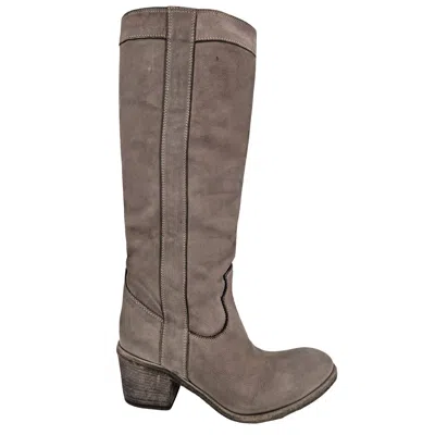 MADISON MAISON LEATHER KNEE-HIGH PULL-ON BOOT