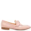 Madison Maison Leather Lock Flat Loafer In Pink