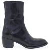 Madison Maison Leather Mid Calf Boot In Multi