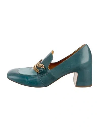 Pre-owned Madison Maison Leather Pumps In Blue