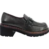 Madison Maison Lug Sole Chunky Loafer In Black
