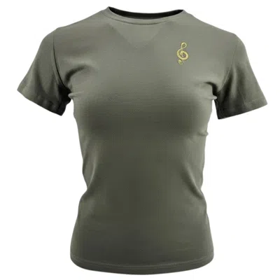 Madison Maison Music Is The Answer T-shirt In Green