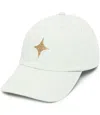 MADISON MAISON MADISON MAISON™ PASTEL GREEN BASEBALL CAP WITH GLITTER STAR