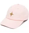 MADISON MAISON MADISON MAISON™ PASTEL PINK BASEBALL CAP WITH GLITTER STAR
