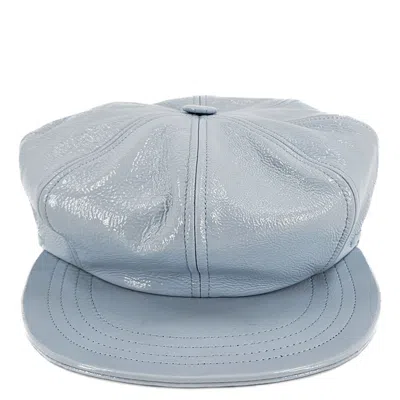MADISON MAISON PATENT LEATHER MOTORCYCLE HAT