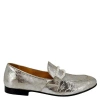 Madison Maison Pearl Flat Loafer In Silver