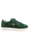 Madison Maison Sirius Star Suede Sneaker In Green