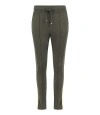 Madison Maison Stripe Sweatpants In Green