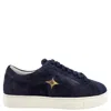 Madison Maison Suede Sirius Star Womens Sneaker In Blue