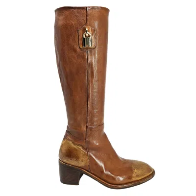 MADISON MAISON TALL HAND RUBBED LOCK BOOT