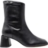 Madison Maison Tall Hand Rubbed Lock Boot In Black