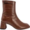 Madison Maison The Keli Ankle Boot In Burgundy