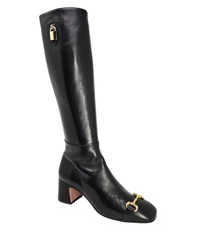 Madison Maison X Joan Hornig Black Tall Lock Boot In 39