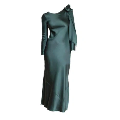 Madison Maison X Julie Harrah-jill Dress In Green