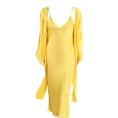 Madison Maison X Julie Harrah-the Courteney Set In Yellow