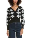 Madison Miles Knit Cardigan In Black