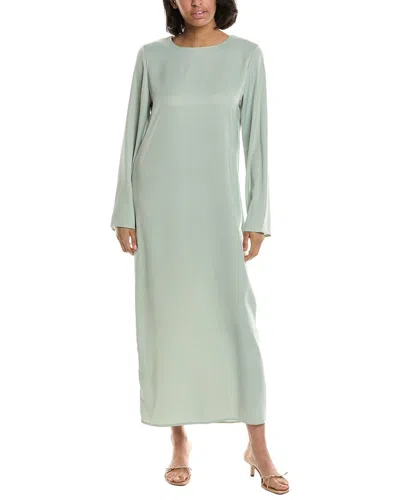 Madison Miles Maxi Dress In Grey