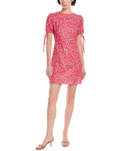 Madison Miles Mini Dress In Pink