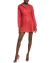Madison Miles Mini Dress In Red