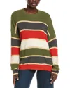 Madison Miles Pullover In Green