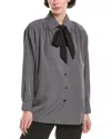 Madison Miles Shirt In Gray