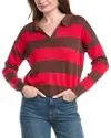 Madison Miles Sweater In Red