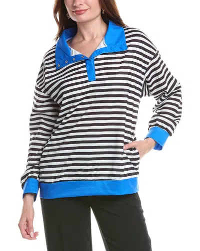 Madison Miles Sweatshirt In Blue