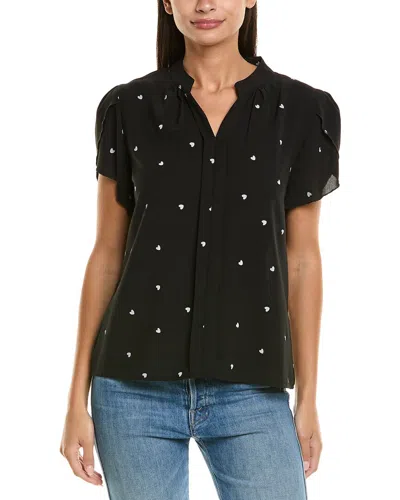 Madison Miles Tulip Sleeve Top In Multi