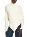 Madison Miles Turtleneck Sweater In White