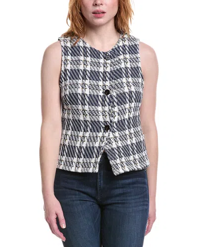 Madison Miles Vest In Black