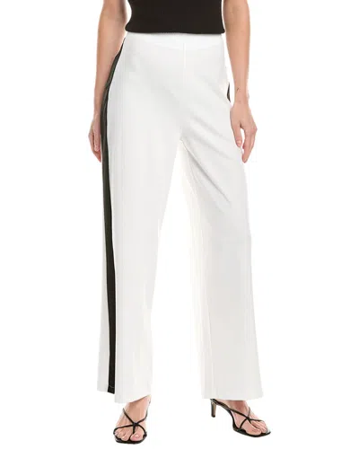 Madison Miles Woven Pant In White