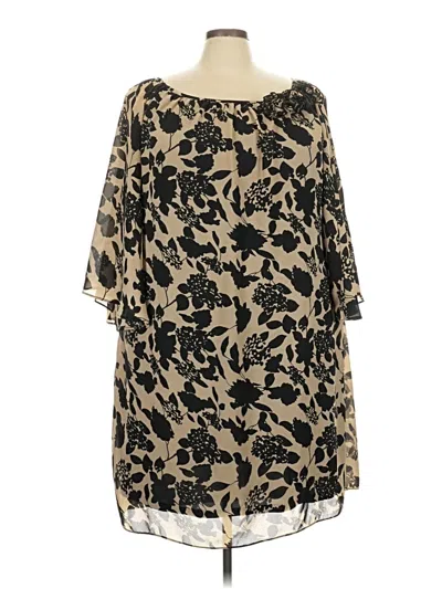 Pre-owned Madison Paige Ii Kimono In Brown