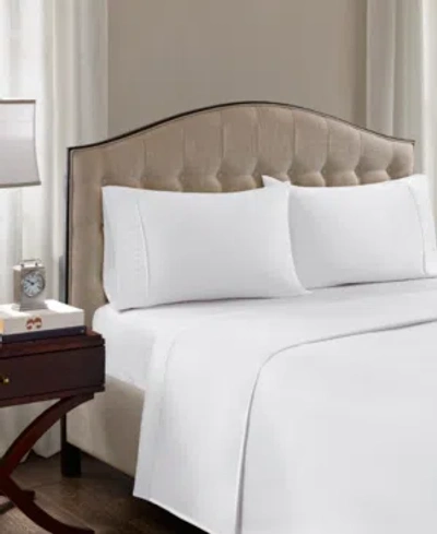 Madison Park 1500 Thread Count Cotton Blend 4-pc. Sheet Set, Queen In White