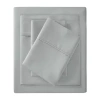 Madison Park 2-pack 1500tc Cotton Blend Wrinkle Resistant Pillowcases In Gray