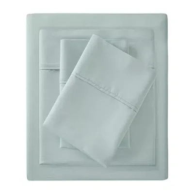 Madison Park 2-pack 1500tc Cotton Blend Wrinkle Resistant Pillowcases In Green