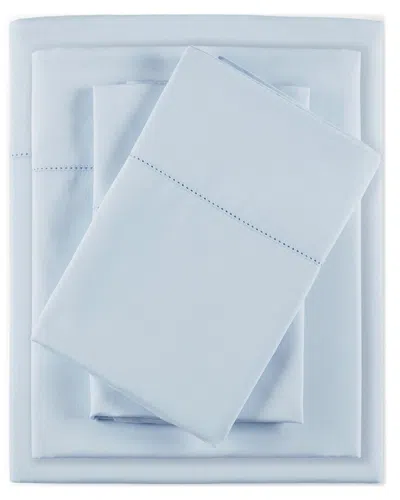 Madison Park 500 Thread Count Egyptian Cotton Deep Pocket Sheet In Blue