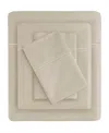 Madison Park 600 Thread Count Pima Cotton Sateen 4-pc. Sheet Set, King In Sand