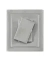 Madison Park 600 Thread Count Pima Cotton Sateen 7-pc. Sheet Set, Split King In Light Grey