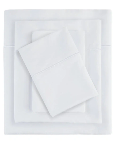 Madison Park 600 Thread Count Pima Cotton Sheet Set In White