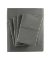Madison Park 800 Thread Count Cotton Blend Sateen 6-pc. Sheet Set, Queen In Charcoal