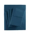 Madison Park 800 Thread Count Cotton Blend Sateen 6-pc. Sheet Set, Queen Bedding In Teal