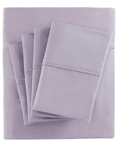 Madison Park 800 Thread Count Sateen Sheet Set In Purple