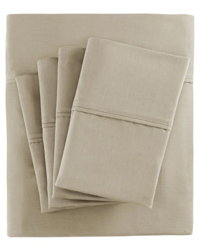 Madison Park 800 Thread Count Sateen Sheet Set In Neutral