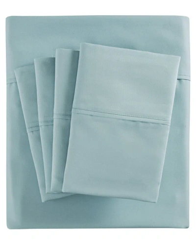 Madison Park 800 Thread Count Sateen Sheet Set In Blue