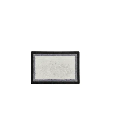 Madison Park Amherst Bath Rug, 20" X 30" In Black