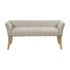 Madison Park Antonio Upholstered Bench In Gray