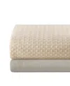 Madison Park Arbor Waffle Shower Curtain, 72" X 72" In Neutral